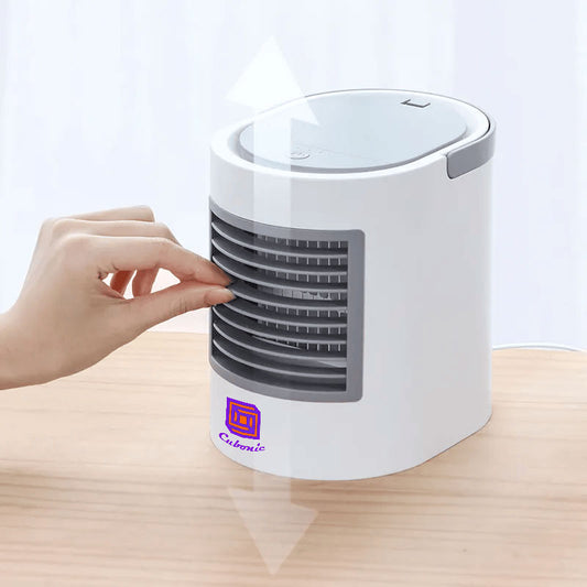 Cubonic Wt-F11 Mini Air Cooler With water Filter(Grey)