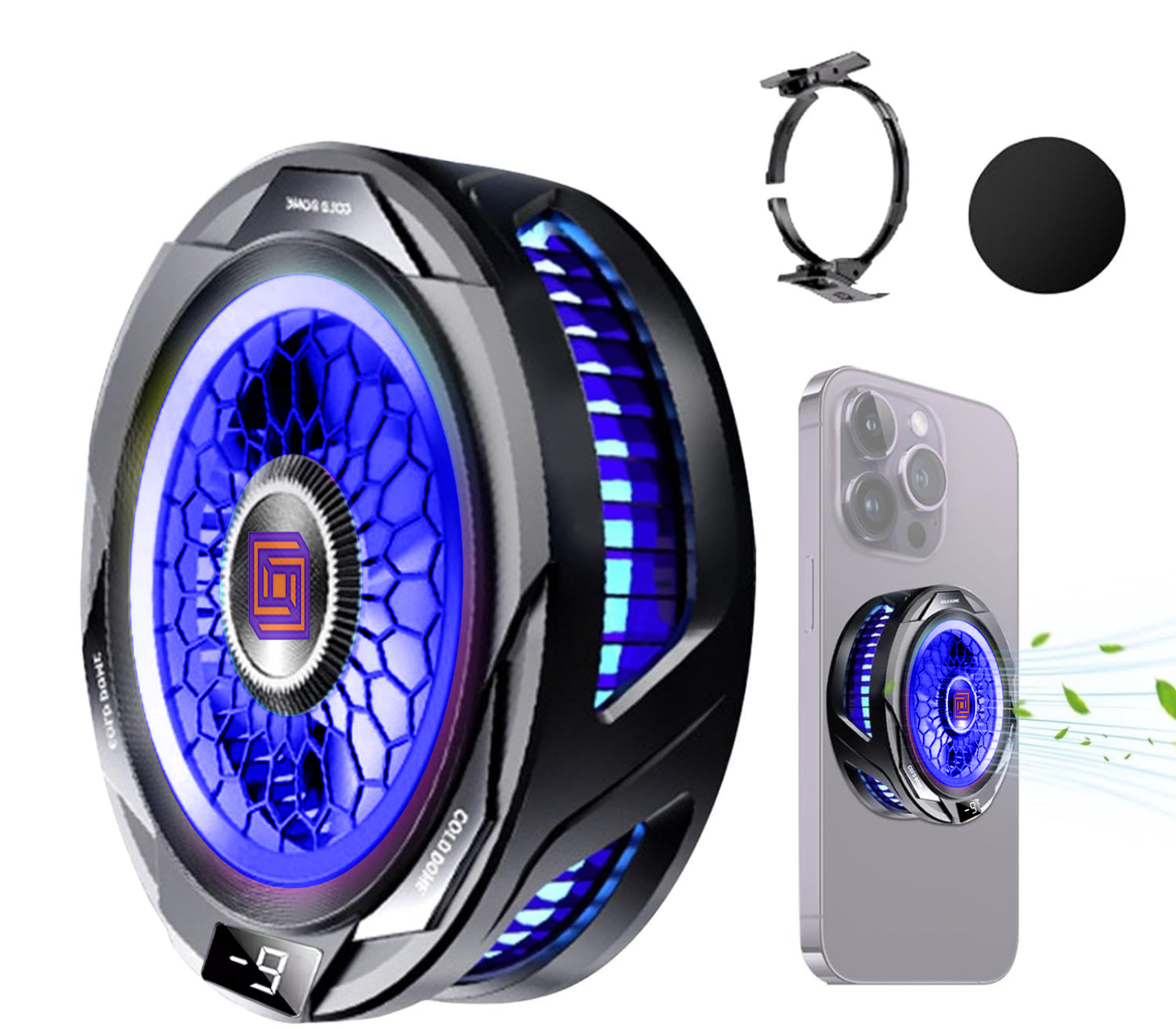 Cubonic SL25 With LED Display Magnetic Mobile Cooler