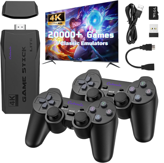 GameStorm M8 GameStick Lite|HDMI Output| 21 Emulator| 64GB MicroSD Ready