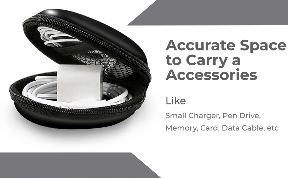 Cubonic Round Safe Keep Pouch