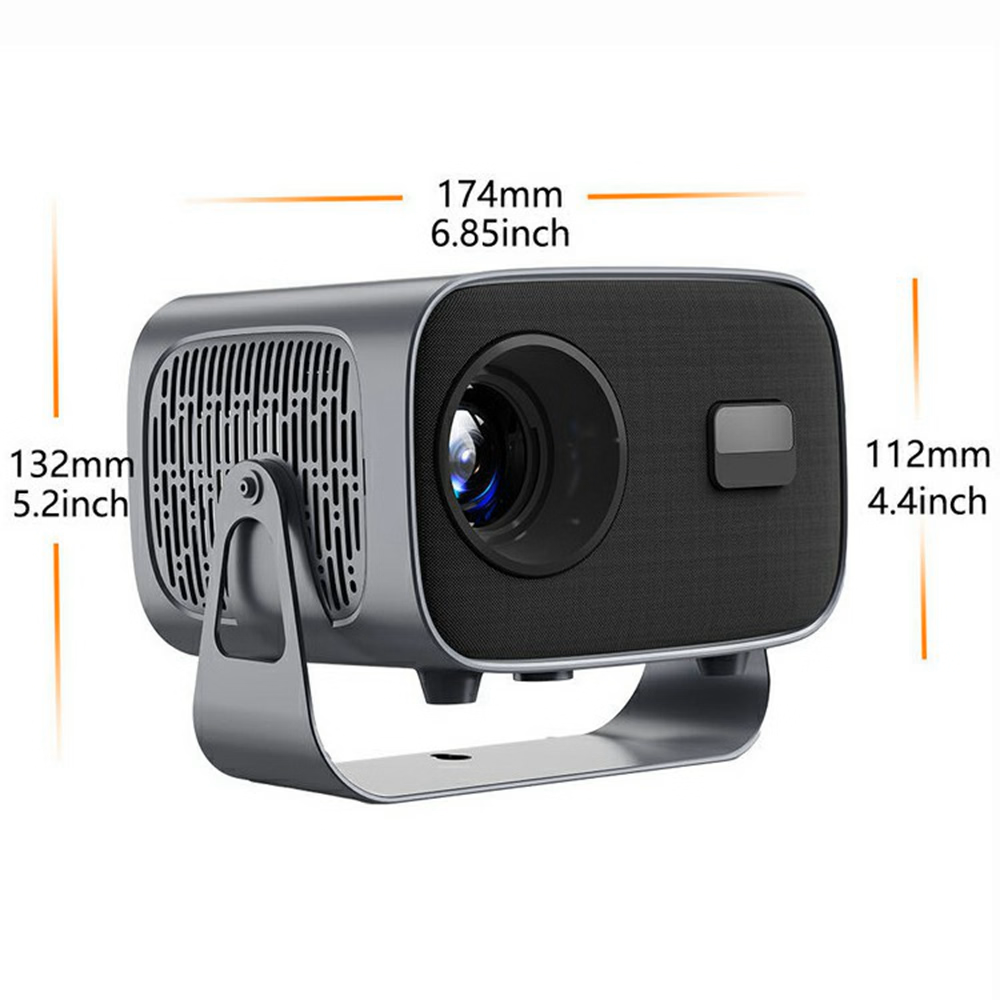 Cubonic A10 AdNova 4K compatible 1080p Full HD Android 12.0 WiFi Home Theater Projector