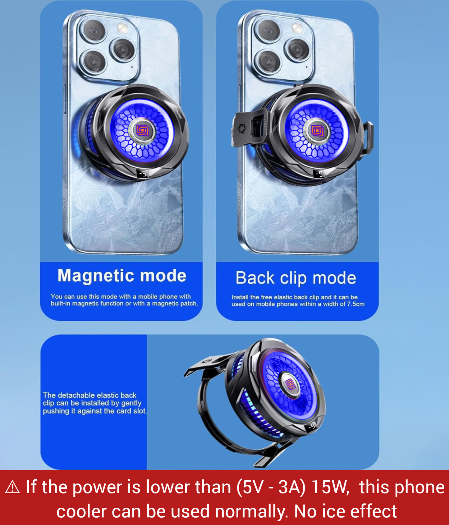 Cubonic SL25 With LED Display Magnetic Mobile Cooler