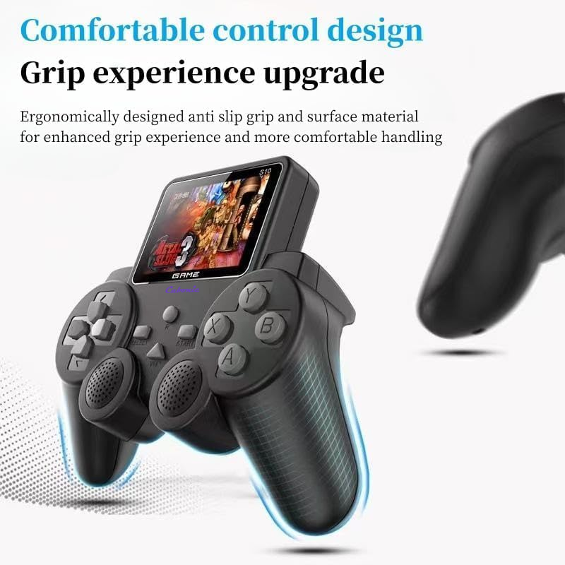 PlayTor S10| Dual Grip Console With Build-In HD Screen & All-In-One Gaming