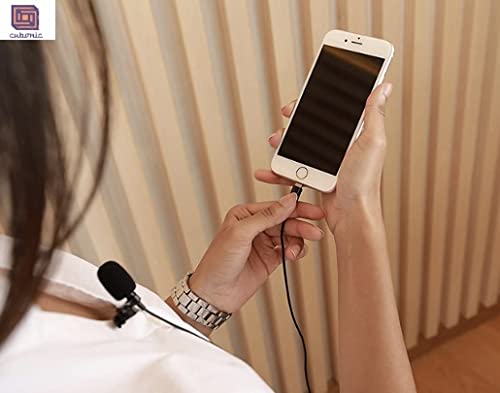 Cubonic iPhone Lightning 8 Pin Professional Clip-on Microphone