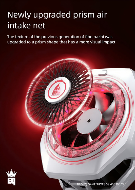 Black Shark Magnetic FunCooler 5 Pro White Special All Gamers(AG) Edition