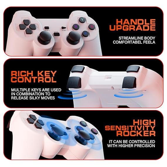 Cubonic X10 Plus Projector with 2 Gaming Controllers