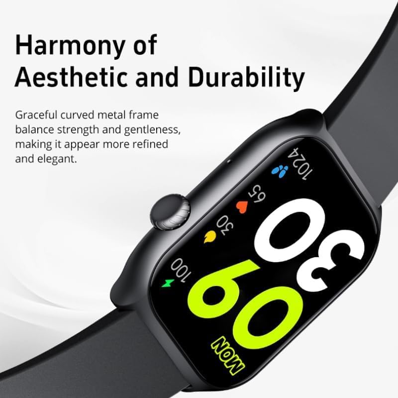 Cubonic GTS7 Smart Watch (Answer/Make Call) with Heart Rate Monitor/Step Counter/Calories, Activity Tracker Sleep Monitor