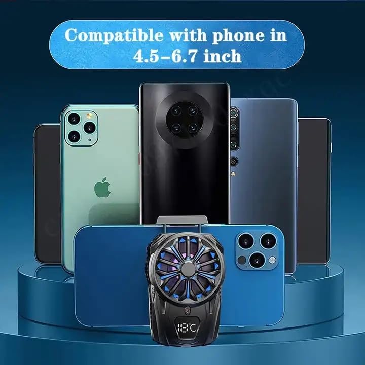 Cubonic SL02 (LED Display) Mobile Radiator Cooling Fan