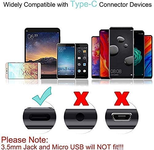 Cubonic Type C Professional Lavalier Lapel Clip-on Microphone 1m