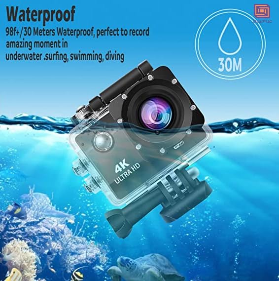 Cubonic Ultra HD 4k DV Water Resistance WiFi Camera