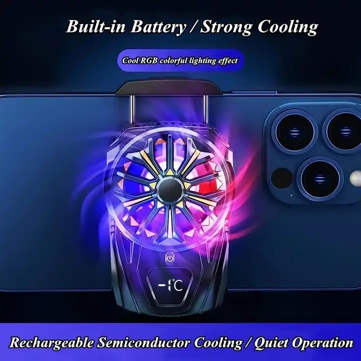 Cubonic SL02 (LED Display) Mobile Radiator Cooling Fan