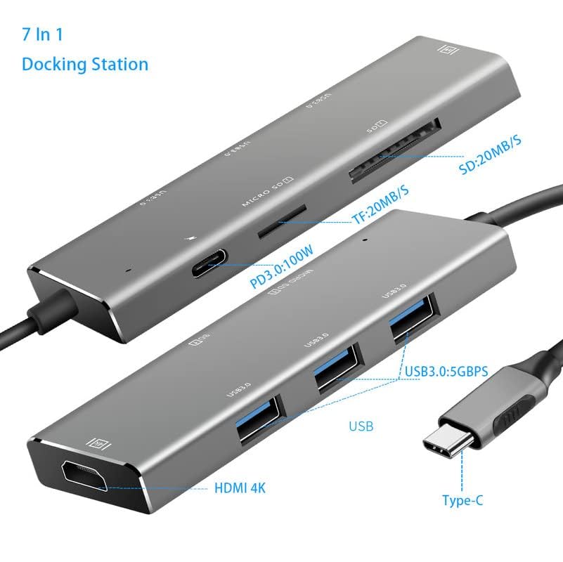 Cubonic Type-C Multiport Hub Adapter