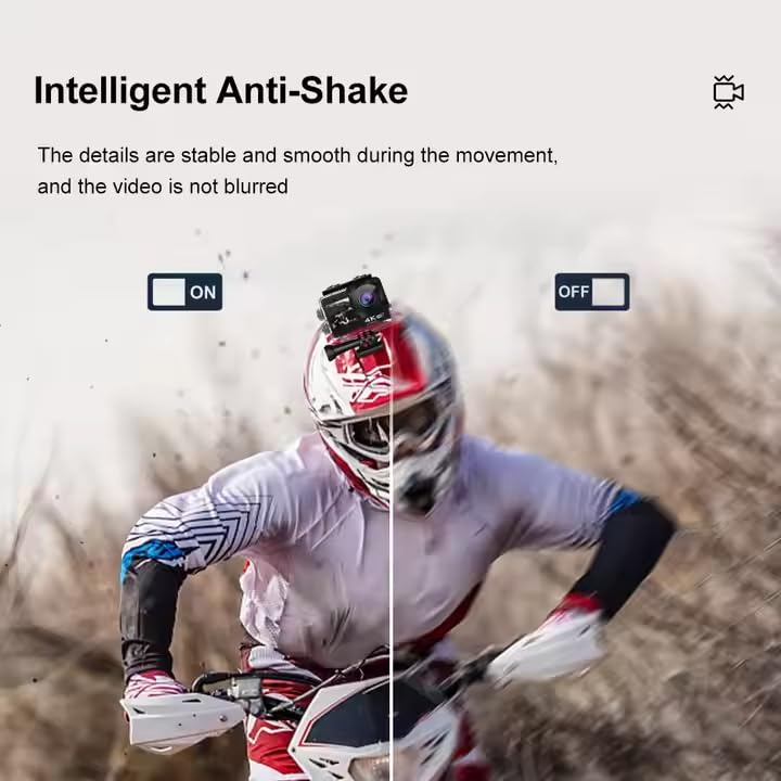 Cubonic 5K WiFi 30m Waterproof Action Camera