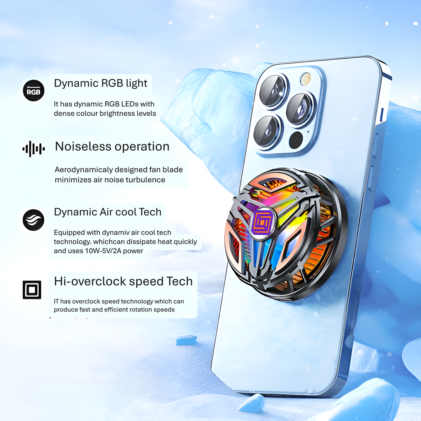 Cubonic GT31 Mobile Phone Radiator