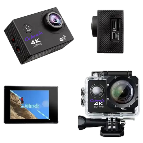 Cubonic Ultra HD 4k DV Water Resistance WiFi Camera
