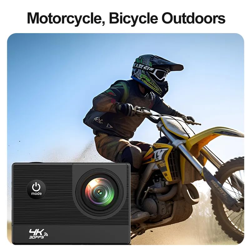 Cubonic UltraHD 4K(30fps) Waterproof | WiFi Camera