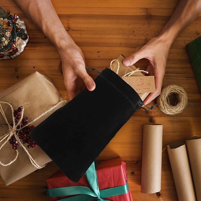 Cubonic Velvet Pouch