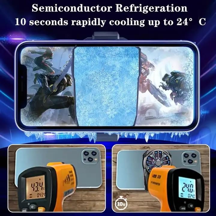 Cubonic SL02 (LED Display) Mobile Radiator Cooling Fan