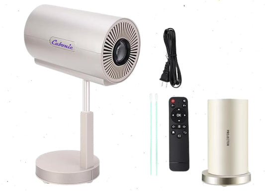 Cubonic T200 Smart Projector for Home, Native 720p with 4K Support, 4500 Lumens