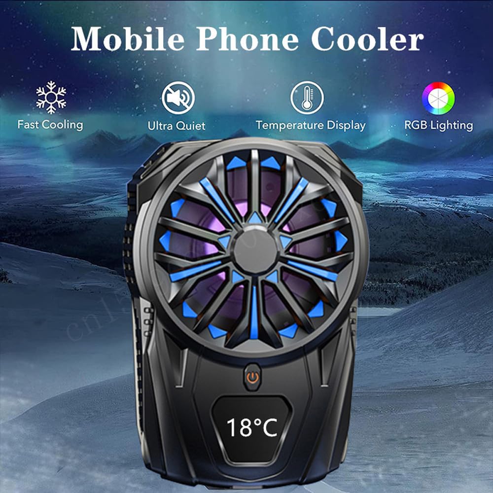 Cubonic SL02 (LED Display) Mobile Radiator Cooling Fan