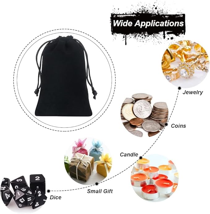 Cubonic Velvet Pouch