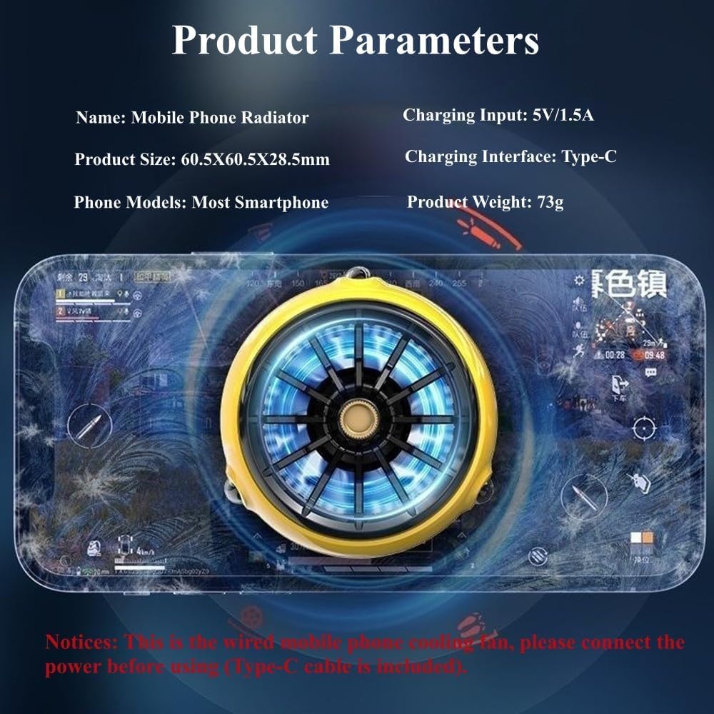 Memo CX04 Mobile Cooler Fan