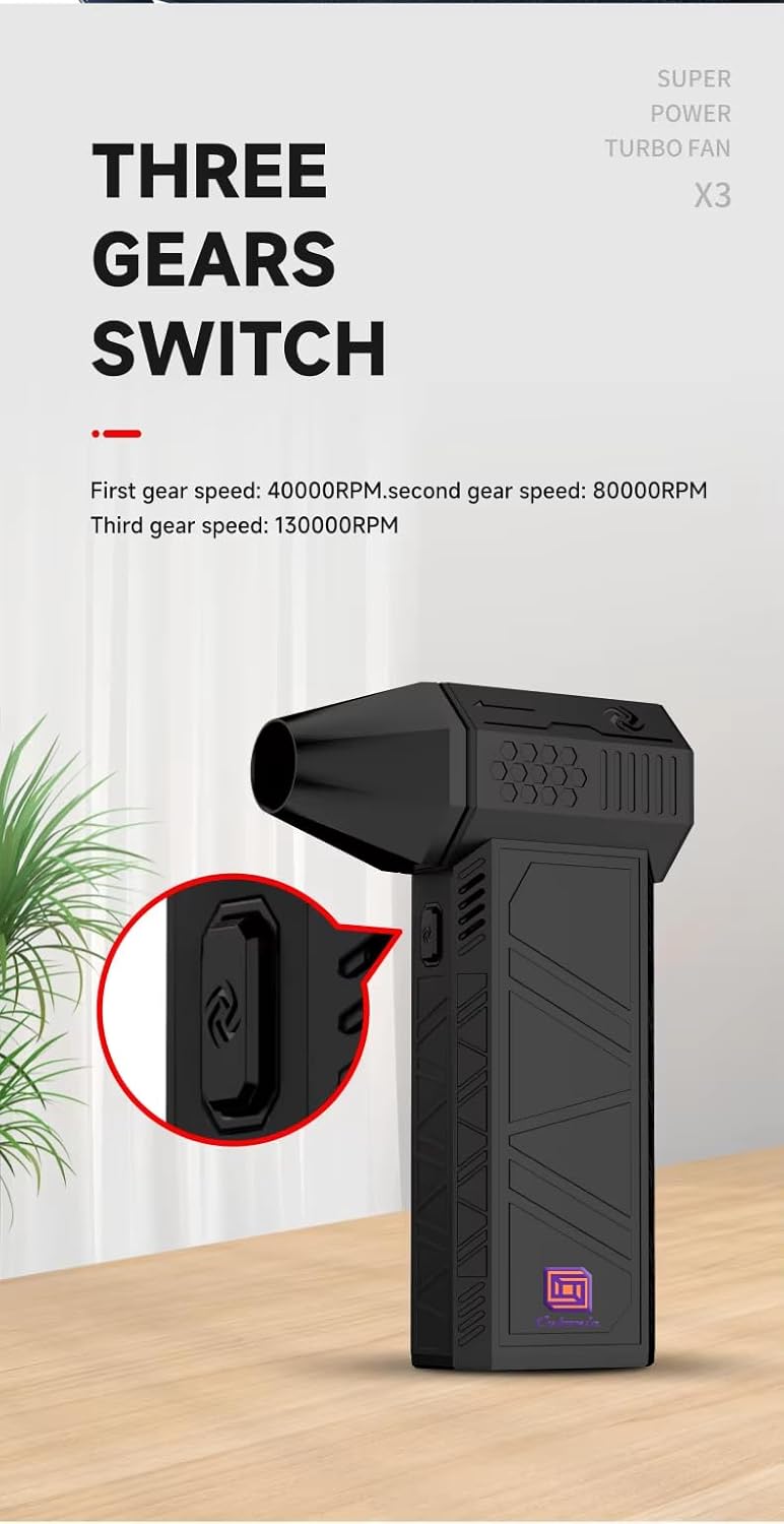 Cubonic X3 Powerful Mini Turbo Fan