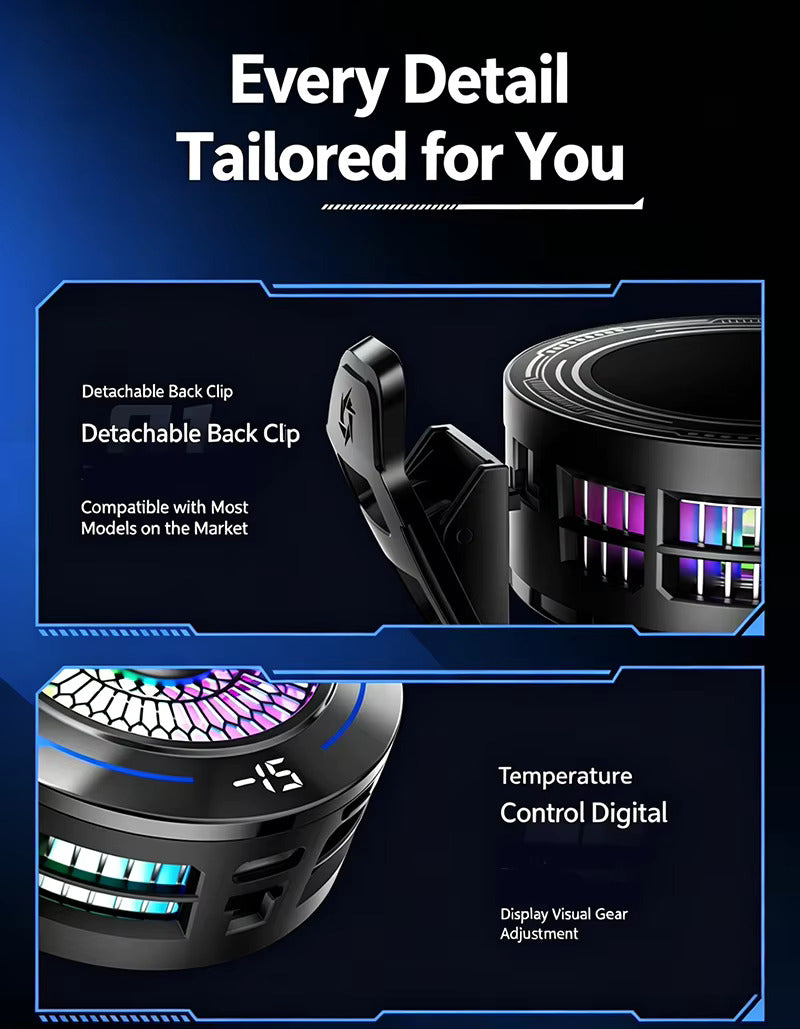 Cubonic SL91 Magnetic Mobile Cooler for Gaming