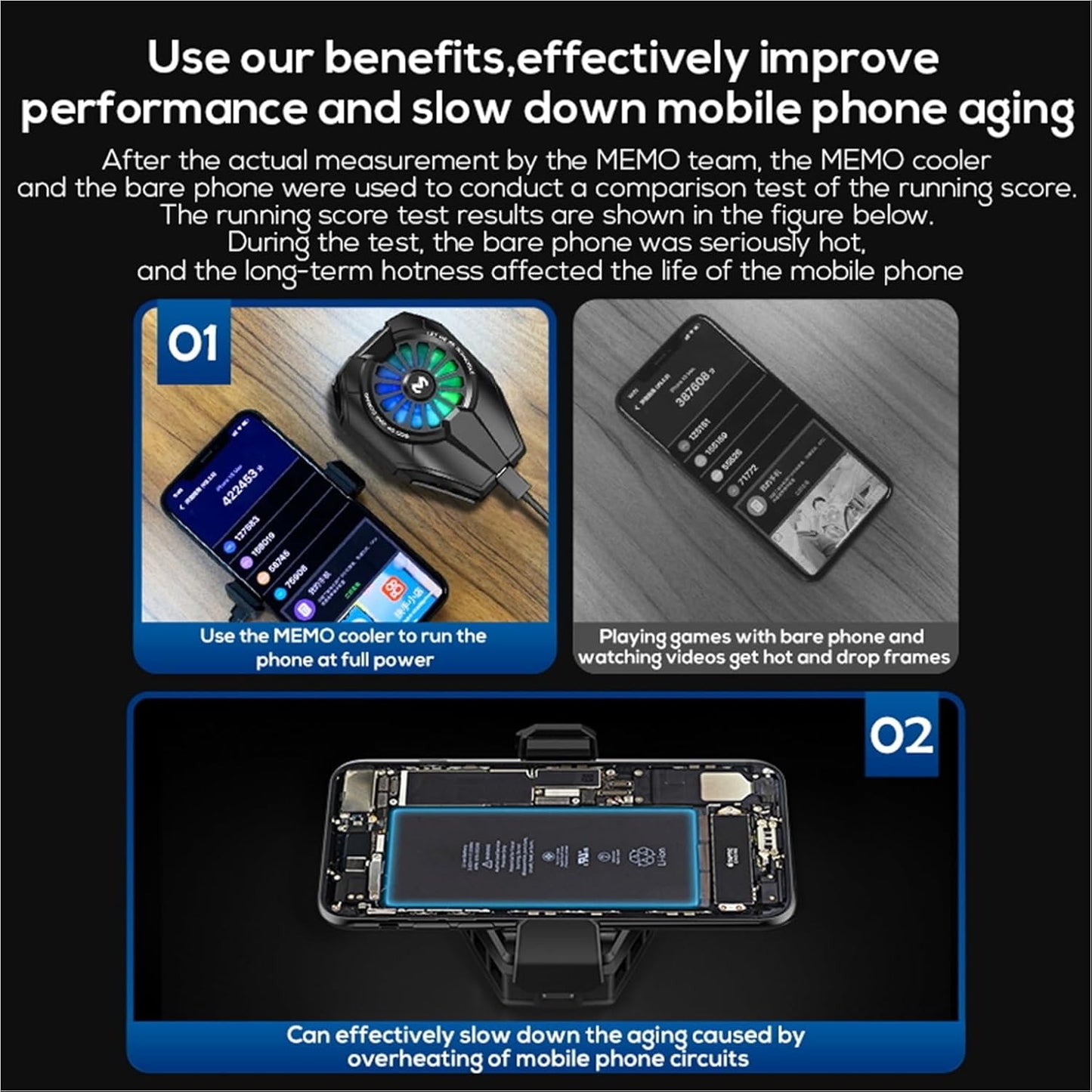 Memo DL06 Memo Phone Cooler
