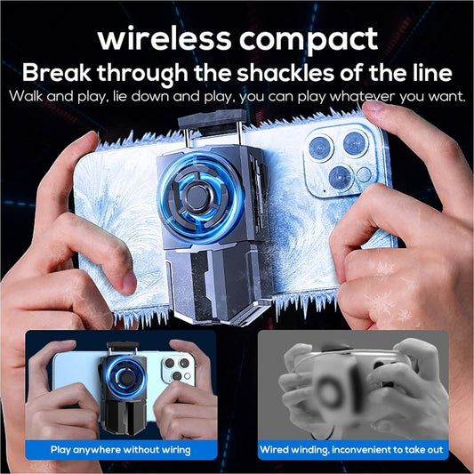 Memo DLA5 Mobile Phone Rechargeable(1200mah) Cooling Fan