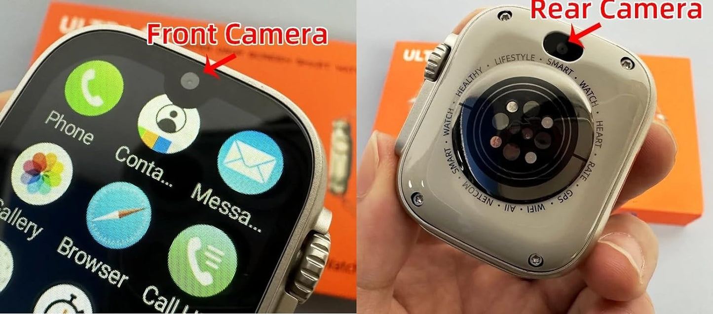 Cubonic S9 Ultra dual camera 5G smartwatch 8GB/128GB golden
