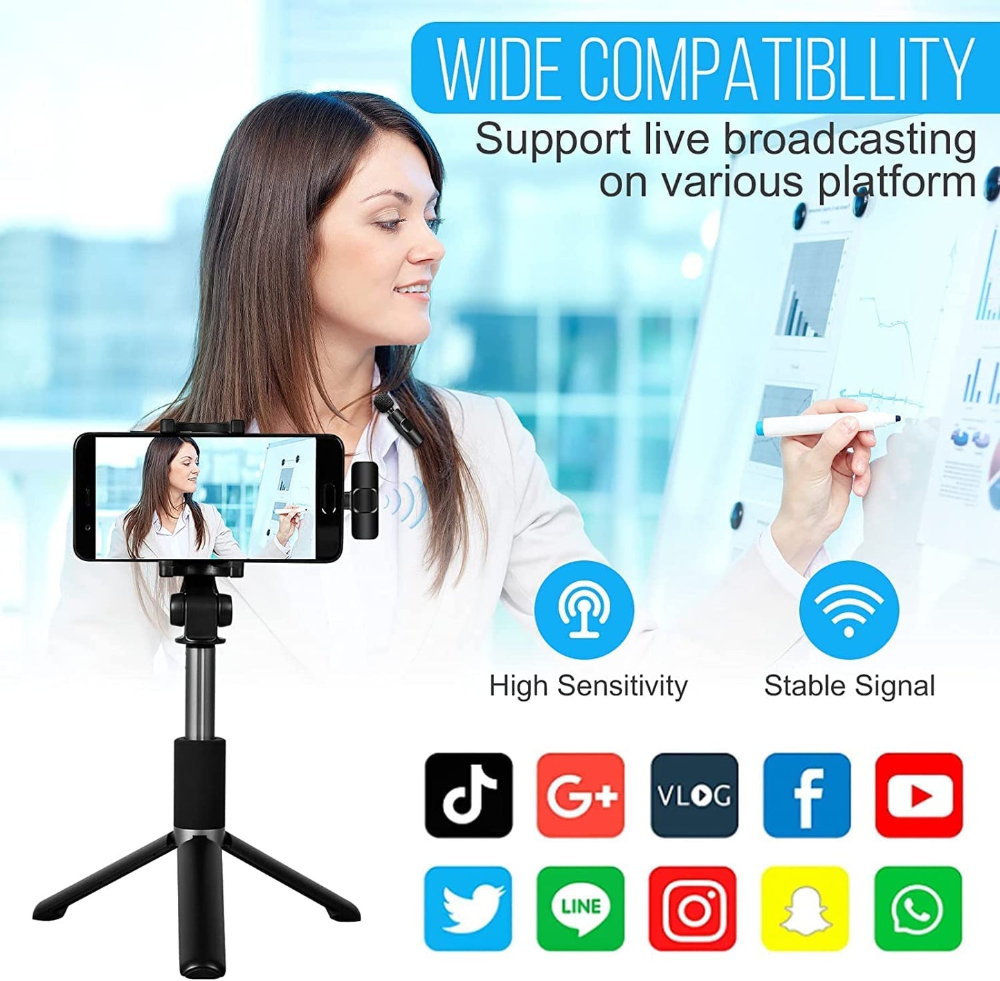 Cubonic K8 Wireless Type C + 8 Pin