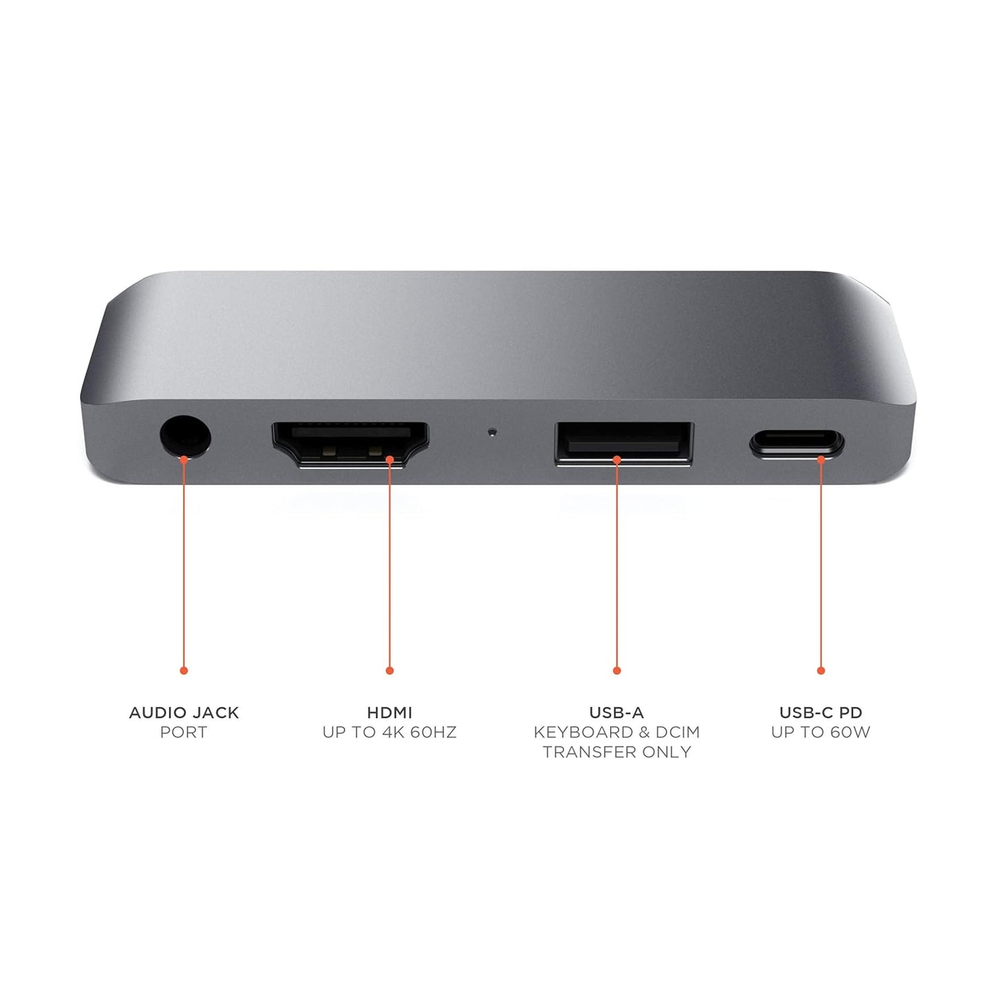 Cubonic iPad Hub Aluminum Type-C Adapter