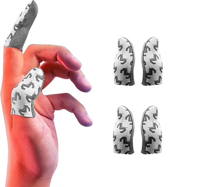 Cubonic FS02 Sweat Proof Sensitive Touch Screen Memo Gaming Finger Sleeves