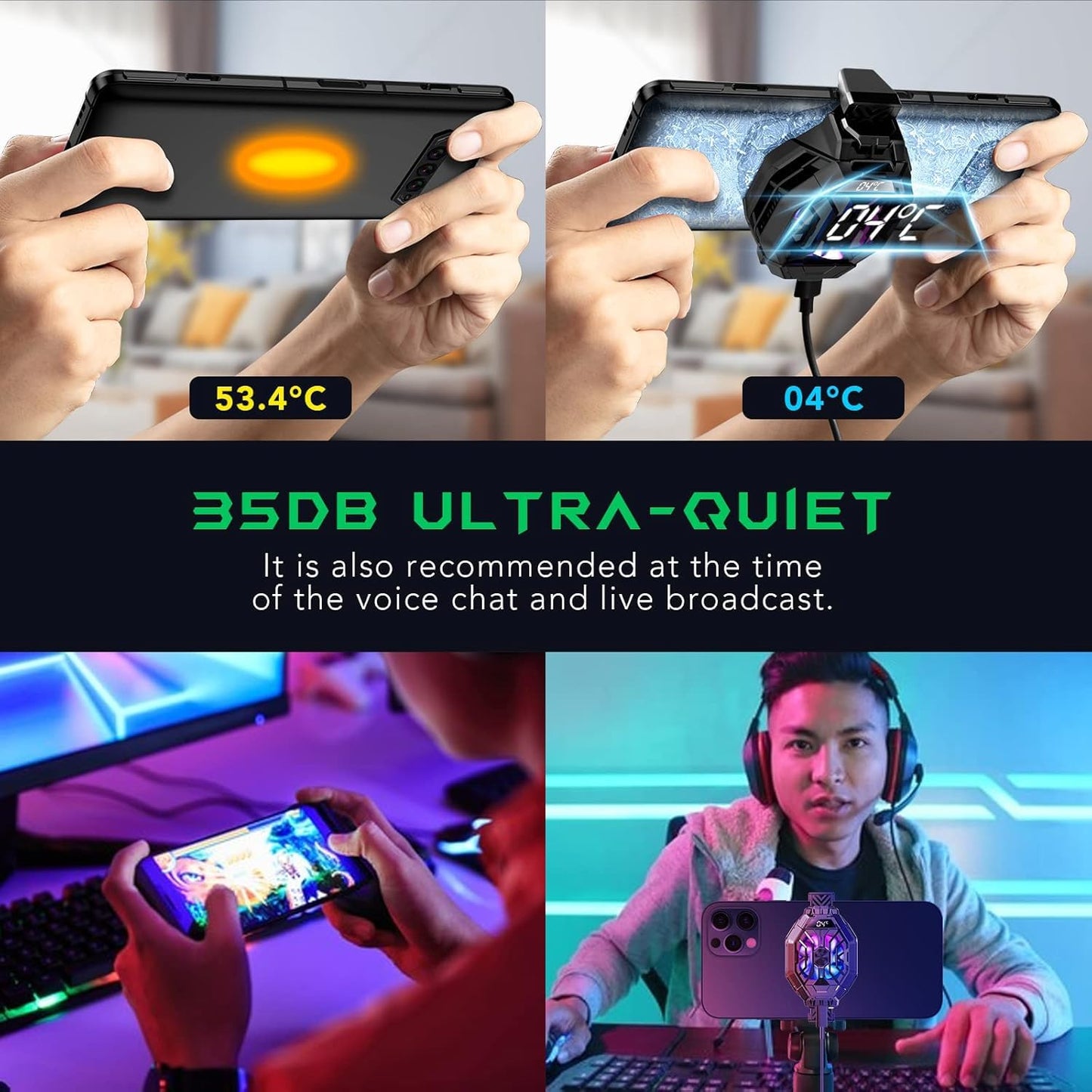 Black Shark FunCooler 2 Pro APP Controlled