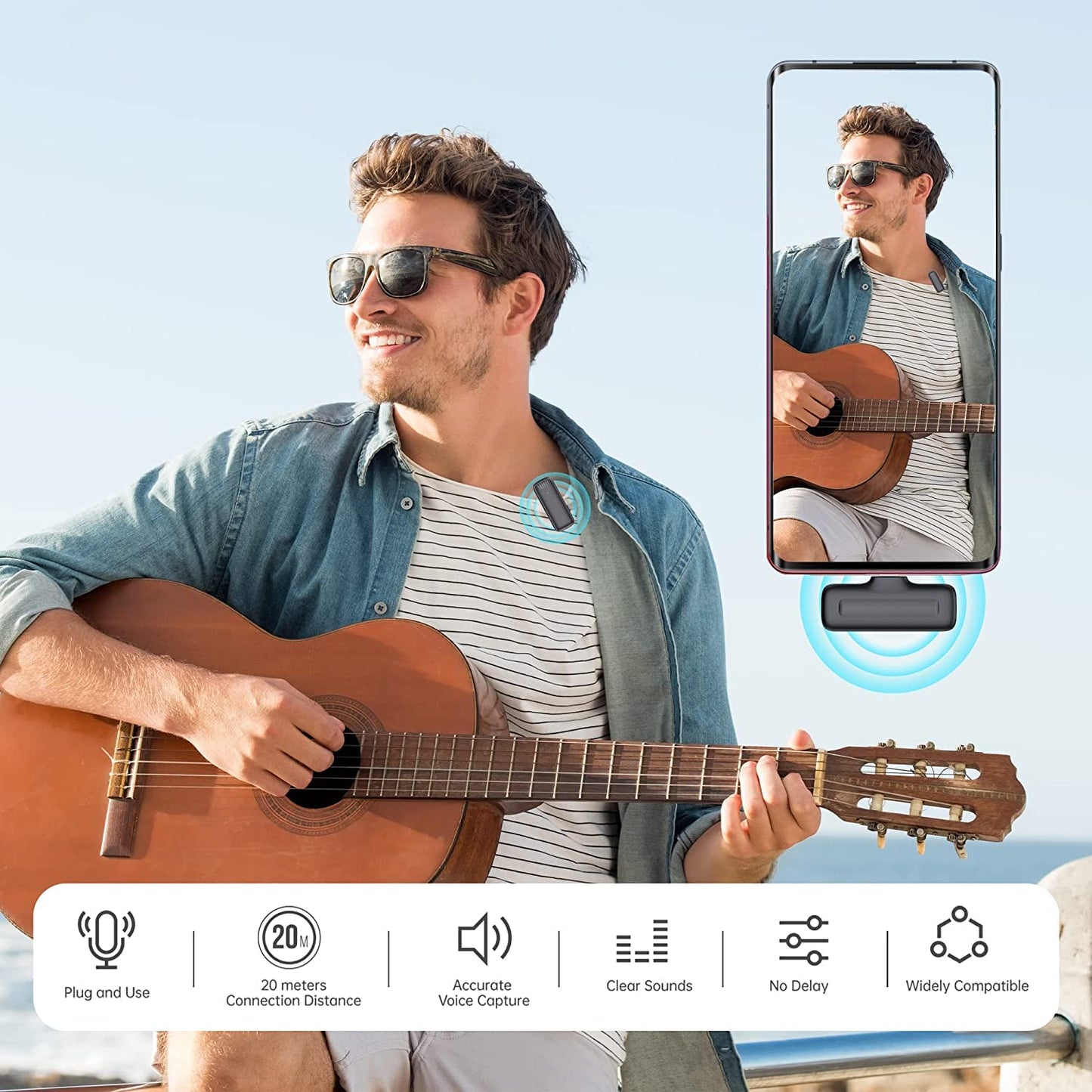 Cubonic J11 Wireless Type C + 8 Pin + Aux