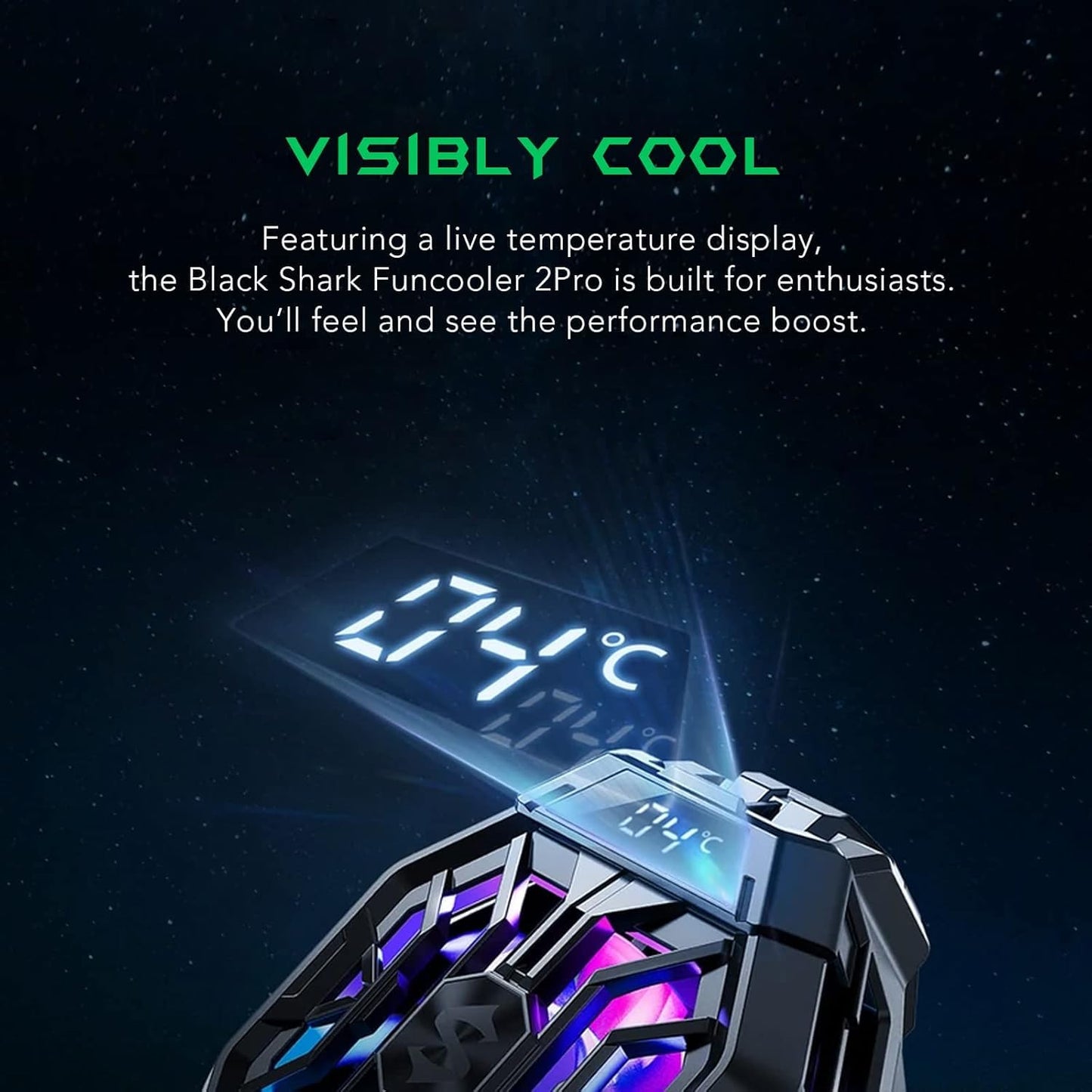 Black Shark FunCooler 2 Pro APP Controlled
