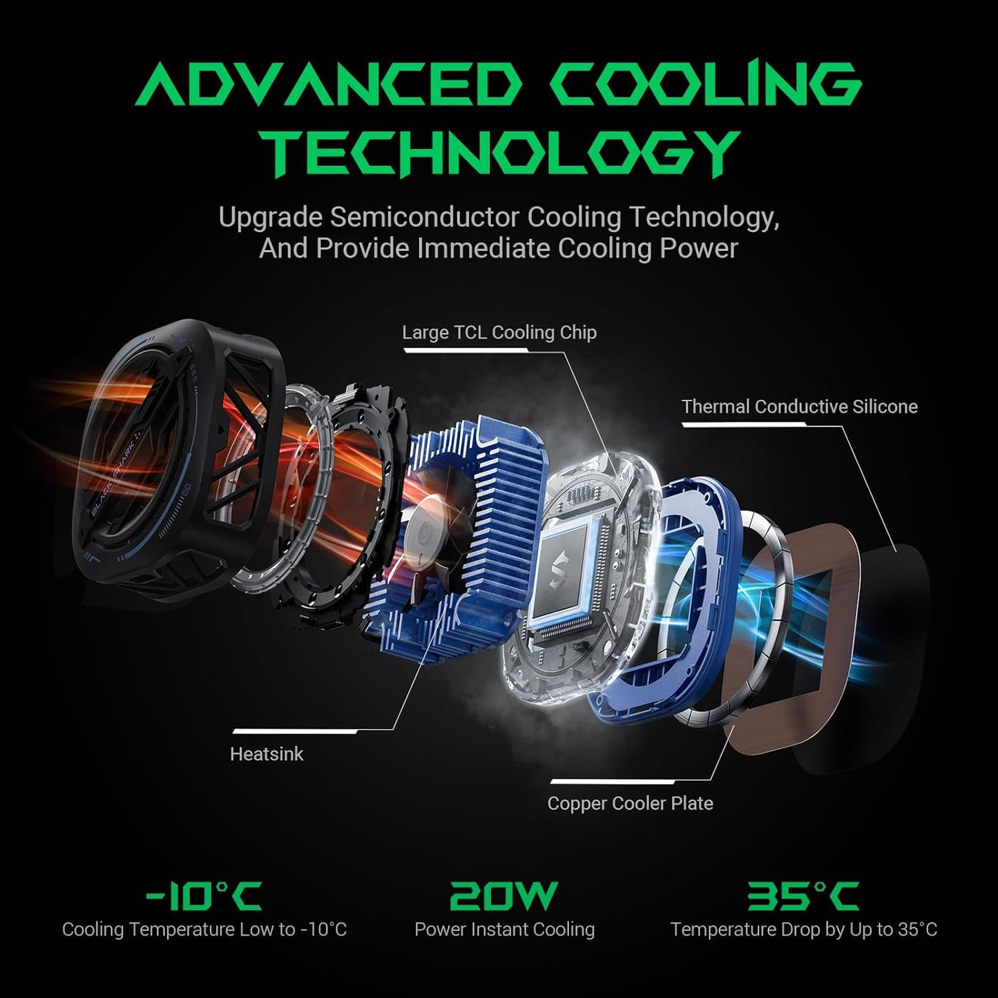 Black Shark Magcooler 3 pro(Black)
