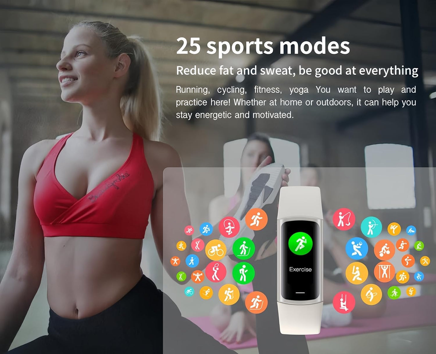 Cubonic C68 New Health Fitness Tracker Watch Smart Bracelet