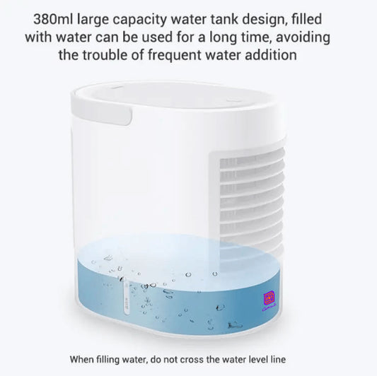 Cubonic Wt-F11 Mini Air Cooler With water Filter(Grey)