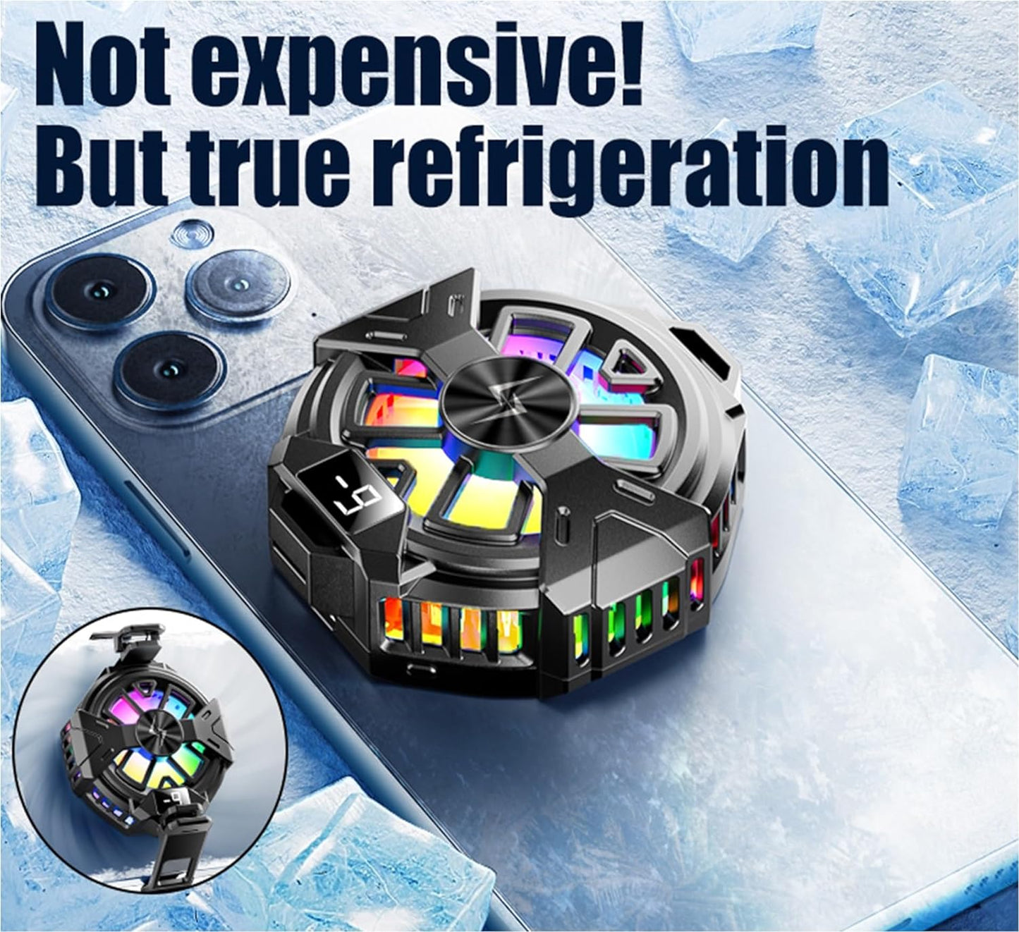 Cubonic P60 Magnetic Mobile Phone Cooling Fan