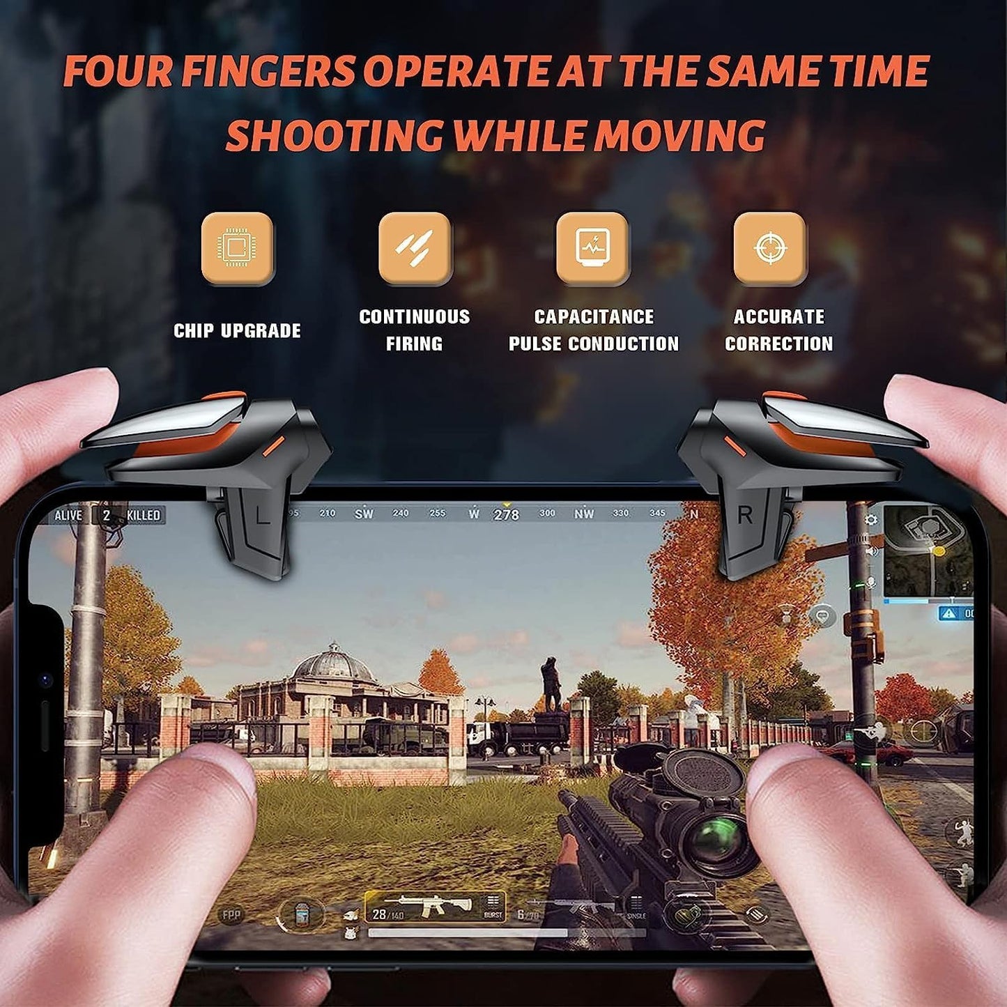 Cubonic DY01 Electric Continuous Mobile Gaming Trigger