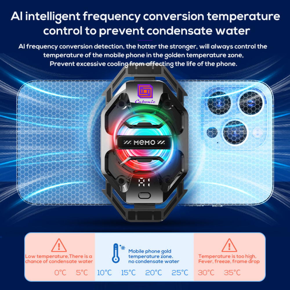 Memo DL20 27W 15°C AI Mode Mobile Cooler