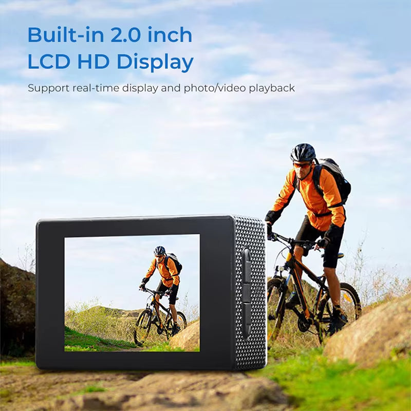 Cubonic Ultra HD 4k DV Water Resistance WiFi Camera