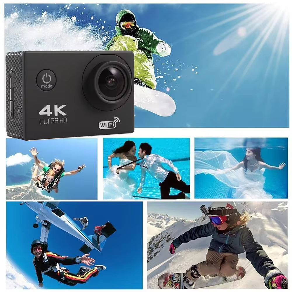 Cubonic Ultra HD 4k DV Water Resistance WiFi Camera