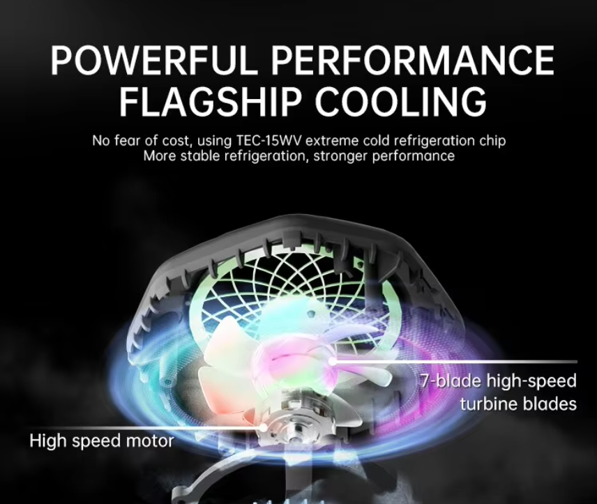 Cubonic HK4 PRO Mobile Magnetic/Detachable Grip Instant Ice Phone Cooler