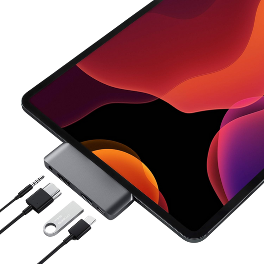 Cubonic iPad Hub Aluminum Type-C Adapter