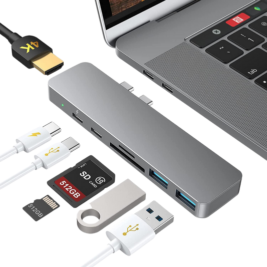 Cubonic Macbook hub ( 7 in 1)