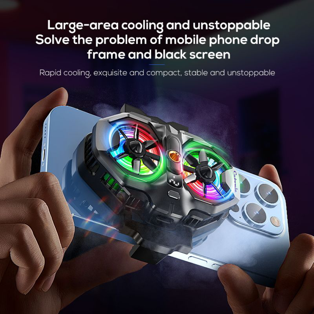 Memo DL21 Dual Peltier RGB height adjustable tripod compatible Mobile Cooler