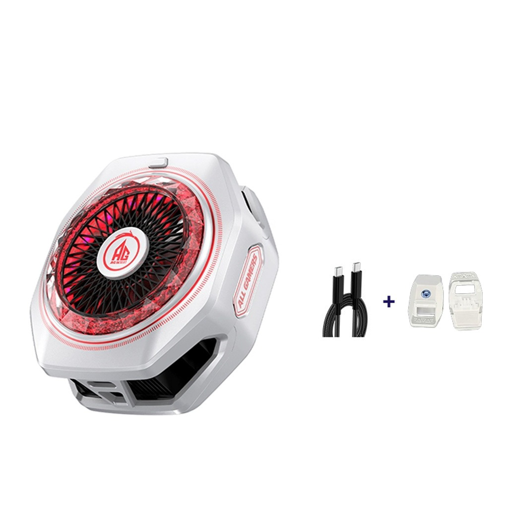 Black Shark Magnetic FunCooler 5 Pro White Special All Gamers(AG) Edition